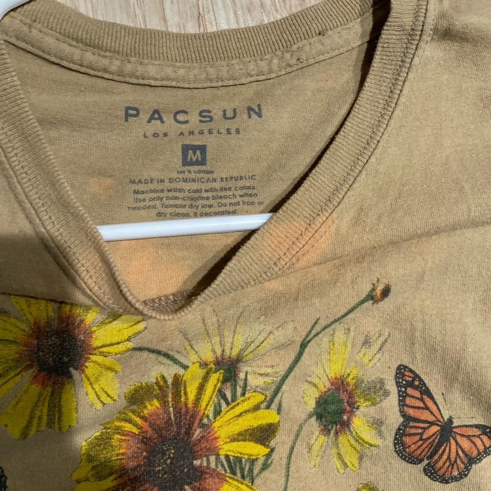 Pacsun beige-brown graphic tee